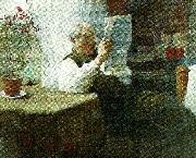bruno liljefors portratt av anders liljefors, konstnarens fader Germany oil painting artist